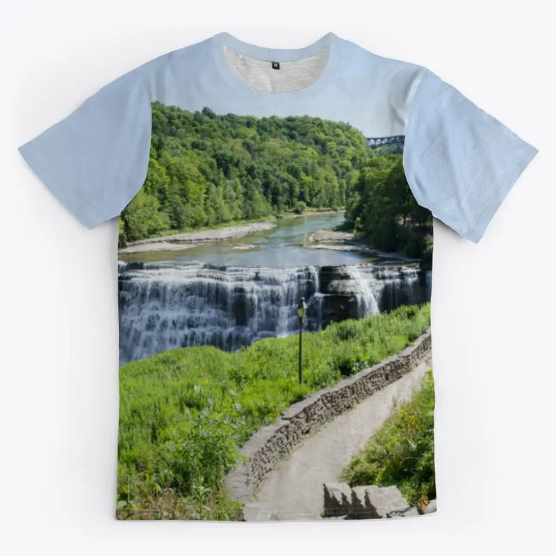 Middle Falls at Letchworth T-Shirt