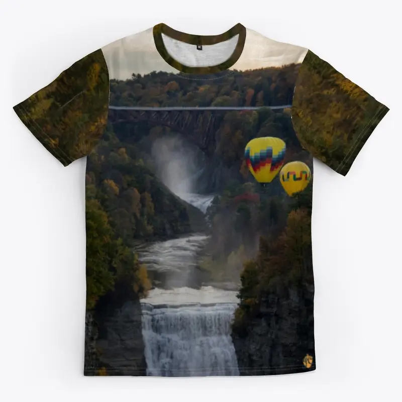 Letchworth Gorge Balloons Unisex T-Shirt