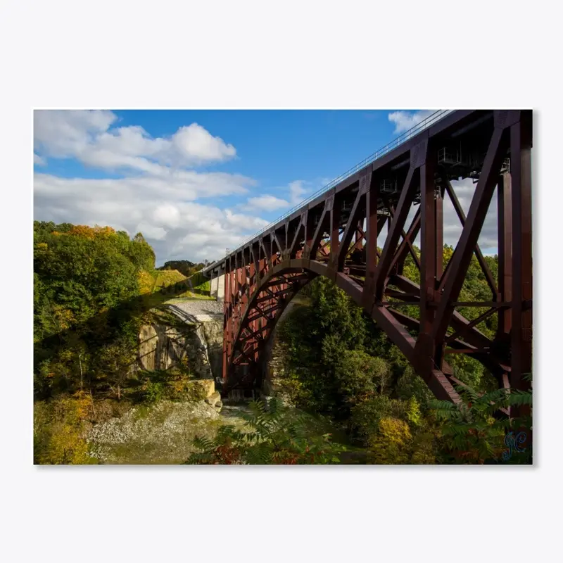 Letchworth Bridge Sticker