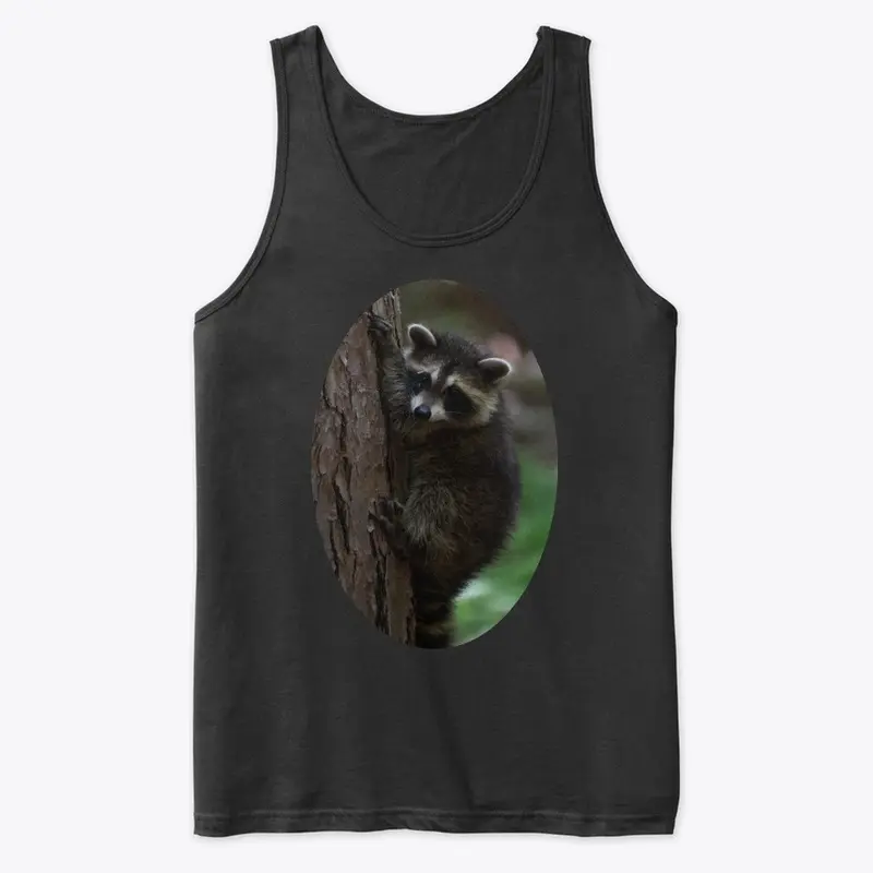 Young Raccoon Tank Top