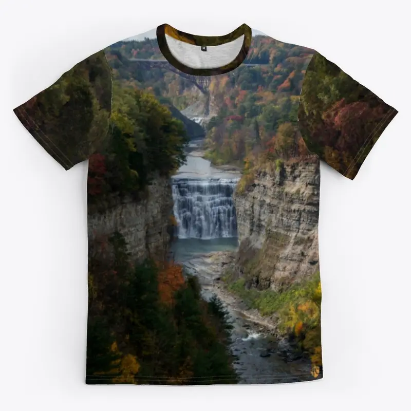 Letchworth Fall Gorge Unisex Tee