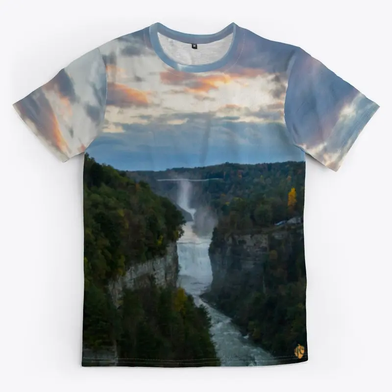 Letchworth Gorge Lookout Unisex T-Shirt